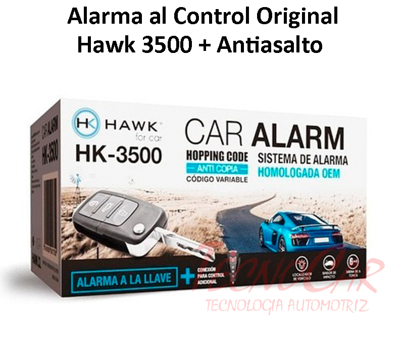 Alarma a la llave con Antiasalto